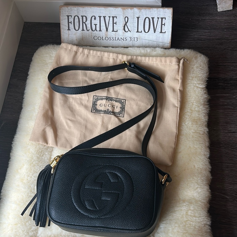 G.U.C.C.I disco crossbody bag (Not authentic) NEW beautiful leather bag
